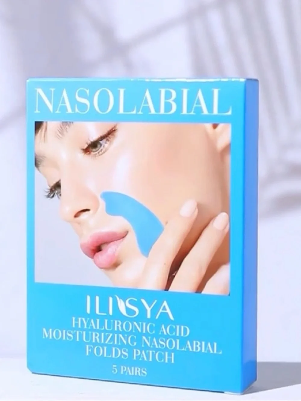 Travel kit of Hyaluronic Acid Moisturizing Nasolabial Folds Patch - Blue - Picture 1 of 9